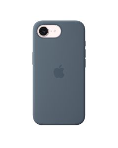 iPhone 17e Silicone Case with MS –Anchor Blue / SK