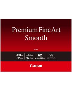 Canon fotopapír  FA-SM2  Premium FineArt Smooth A2 25 listů