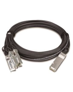 Planet CB-QSFP4X10G-5M, metalický spojovací kabel QSFP+ 40Gb/s na 4x SFP+ 10Gb, délka 5m