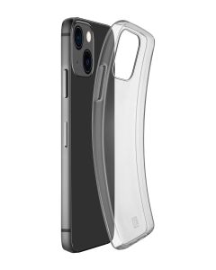 Extratenký zadní kryt CellularLine Fine pro Apple iPhone 14, transparentní
