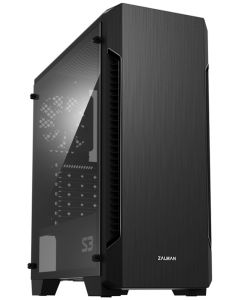 Zalman skříň S3 / Middle tower / ATX / USB 3.0 / USB 2.0 / průhledná bočnice