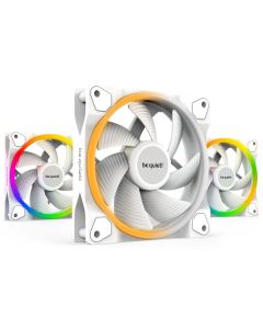 Be quiet! / ventilátor Light Wings White / 120mm / PWM / 3-pack / bílý