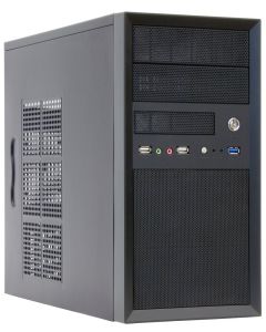 CHIEFTEC MiniT CT-01B, mATX, 350W ATX zdroj, černý