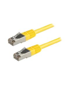 XtendLan Patch kabel Cat5e FTP 0,5m - žlutý