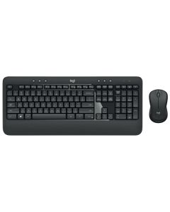 Logitech set klávesnice a myši MK540 ADVANCED/ bezdrátový/ 2.4GHz/ USB přijímač/ US/ černý