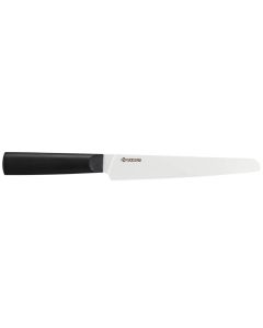 Kyocera Nůž na chleba 18 cm, bílá čepel, pilkový, černá rukojeť