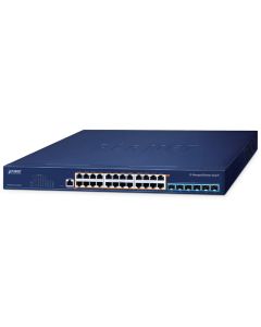 Planet MGS-6311-24UPL6X L3 switch, 24x2,5Gb PoE 802.3bt, 6x10Gb SFP+