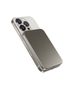 Epico Qi2 5000mAh Alu Mag+ PowerBanka EM51 -titan