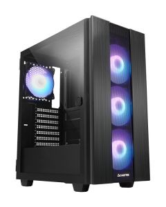 CHIEFTEC ATX GS-02B-OP / ARGB / 4x120 mm / USB 3.0 / USB-C / černý