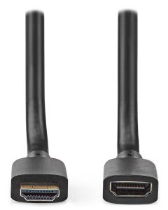 NEDIS prodlužovací Ultra High Speed HDMI 2.1 kabel s ethernetem/ 8K@60Hz/ zlacené konektory HDMI-HDMI/ černý/ BOX/ 1m