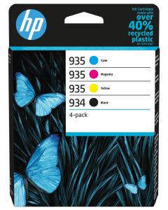 HP 934 Black / 935 CMY Ink Cartridge 4-Pack