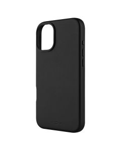 FIXED MagLeather kožený kryt iPhone 16+ černý