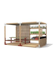 Pergola Leva Eater Set - s kuchyňkou