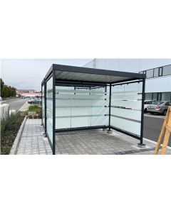 Přístřešek Kolín K3 b/b BS - antracit