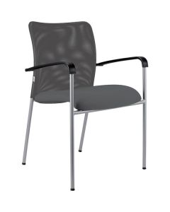 Konferenční židle Vanity Plus, šedá