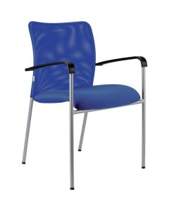 Konferenční židle Vanity Plus, modrá