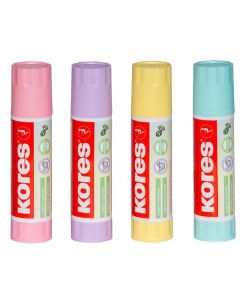 Lepicí tyčinka Kores, 20 g, pastelový design