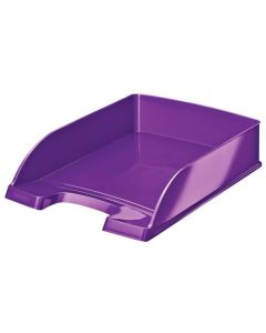 Zásuvka Leitz WOW Plus, purpurová