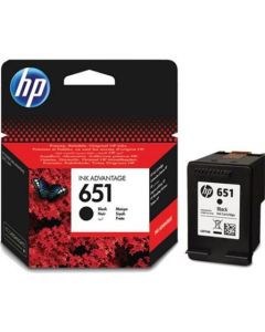 HP Ink Cartridge 651/Black/600 stran