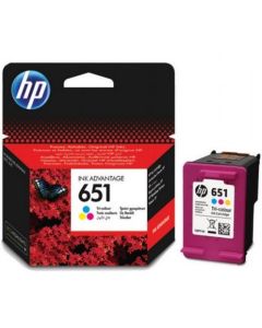HP Ink Cartridge 651/Color/300 stran