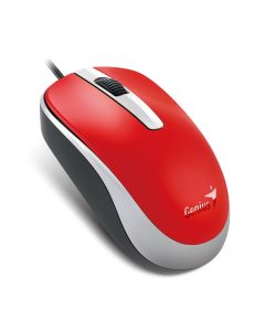 Genius myš DX-120/ drátová/ 1200 dpi/ USB/ červená