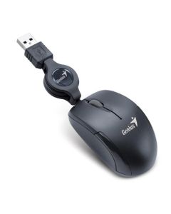 GENIUS Micro Traveler V2/ drátová/ 1200 dpi/ USB/ černá