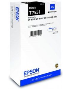 EPSON cartridge T7551 black  XL (WF-8xxx)