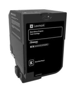 Lexmark CS720, CS725, CX725 Black Return Programme Toner Cartridge - 3 000 stran