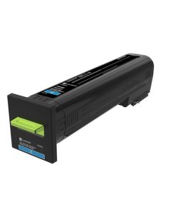 Lexmark CS820 Cyan Extra High Yield Return Program Toner Cartridge - 22 000 stran