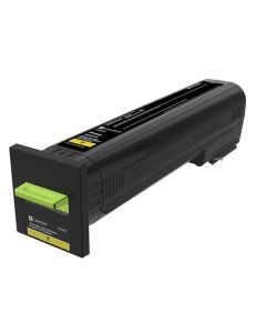 Lexmark CS820 Yellow Extra High Yield Return Program Toner Cartridge - 22 000 stran
