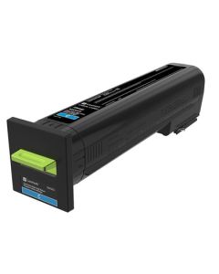Lexmark CX825, CX860 Cyan Extra High Yield Return Program Toner Cartridge - 22 000 stran