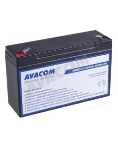 AVACOM Náhradní baterie (olověný akumulátor) 6V 12Ah do vozítka Peg Pérego F1
