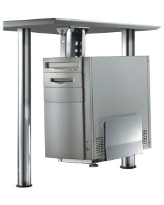 Neomounts  CPU-D200SILVER / CPU Holder (height PC: 39-54 cm / width PC: 13-23 cm) / Silver