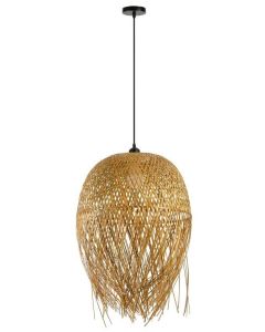 IMMAX BOHO HILO designové závěsné svítidlo, D45cm, E27, bambus