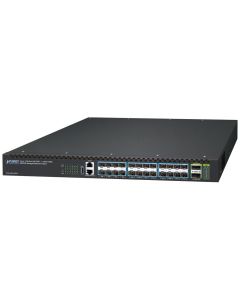 Planet XGS-6350-24X2C L3 switch, 24x10G SFP+, 2x100Gb QSFP28, QoS, 2x power-in