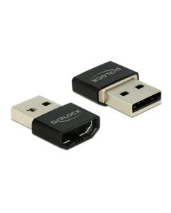 Delock Adapter HDMI-A female > USB Type-A male black