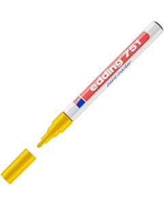 Lakový popisovač Edding 751, žlutý