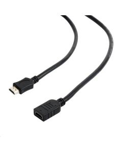 GEMBIRD Kabel HDMI-HDMI 4,5m, 1.4, M/M stíněný, zlacené kontakty, prodlužovací, černý