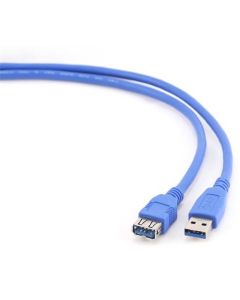 GEMBIRD Kabel USB A-A 1,8m 3.0 prodlužovací, modrý