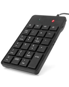 C-TECH klávesnice KBN-01, numerická, 23 kláves, USB slim black