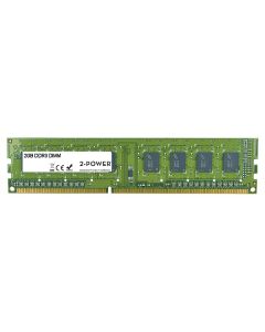 2-Power 2GB MultiSpeed 1066/1333/1600 MHz DDR3 Non-ECC DIMM 1Rx8 ( DOŽIVOTNÍ ZÁRUKA )