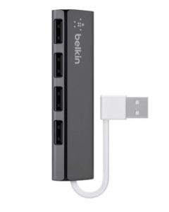 Belkin USB 2.0 4-Port Ultra-Slim Travel Hub