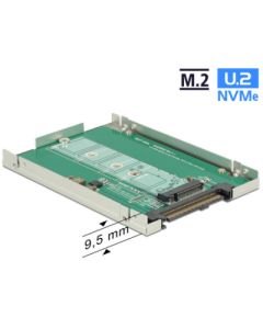Delock 2.5” Převodník U.2 SFF-8639 > M.2 NGFF NVMe Key M