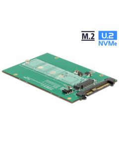 Delock Převodník U.2 SFF-8639 > M.2 NGFF NVMe Key M
