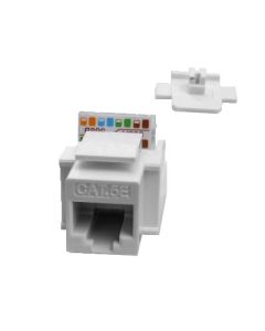 DATACOM Keystone RJ45 UTP CAT5E samořezný, bílý
