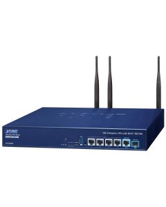Planet XVR-800BE Dual 10G Enterprise VPN Router/Firewall/AP kontroler, 10 GbE, Wi-Fi 7, SFP+, 4x GbE, NIS2+NDAA