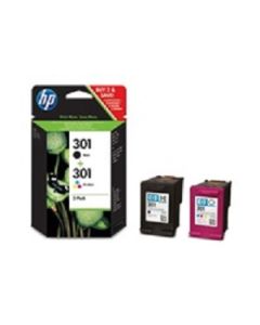 HP Ink Cartridge 301/CMYK/165/190 stran/2-pack