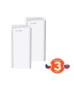 Tenda Nova MX21 Pro (2-pack) WiFi 6E AXE5700 Mesh Gigabit system, router, 6x GLAN/GWAN, VPN, CZ app