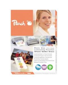 PEACH laminovací folie 10x15 cm Laminating Pouch Photosize, 125mic, 100ks