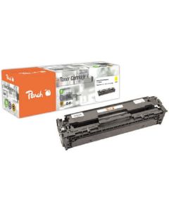 PEACH kompatibilní toner HP CE322A, No 128A, žlutá, 1300 výnos